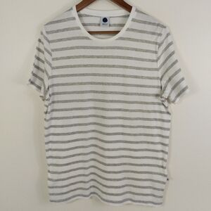 NN07 No Nationality Todd Stripe Shirt Size Small